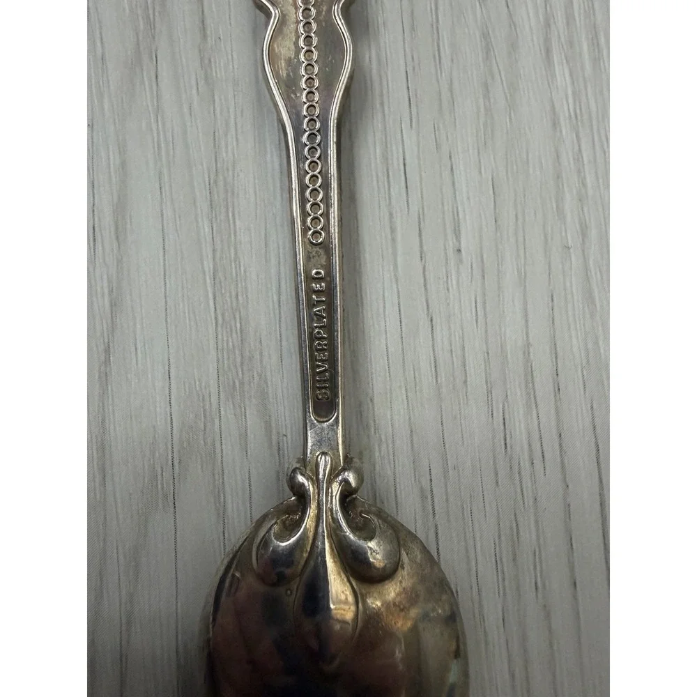 Idaho Mountain Bluebird Syringa State Souvenir Spoon Celest Australia